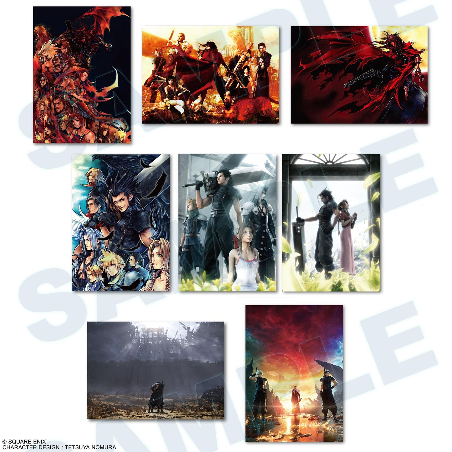 Final Fantasy VII: Anniversary Art Museum Digital Card Plus Vol. 2 Blind Box