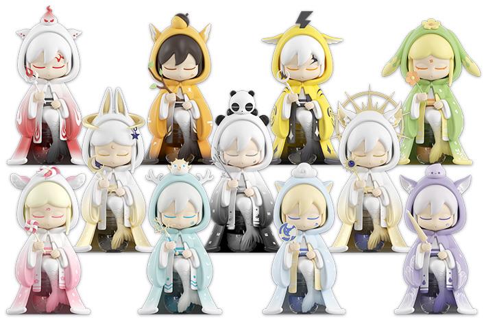 Bagua Shaman Mermaid in the Sacred Mountain Blind Box