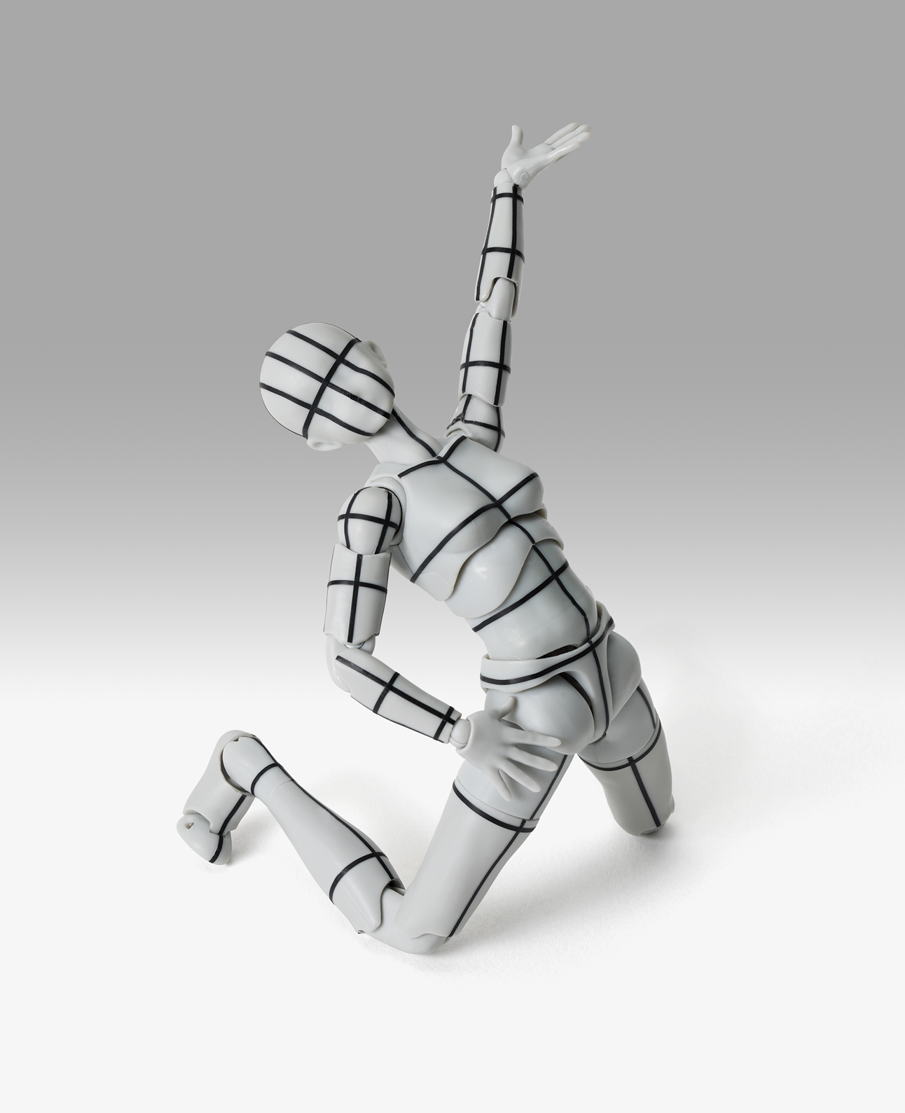 Body-chan -Sports- Edition -Wire Frame- (Gray Color Ver.) S.H.Figuarts