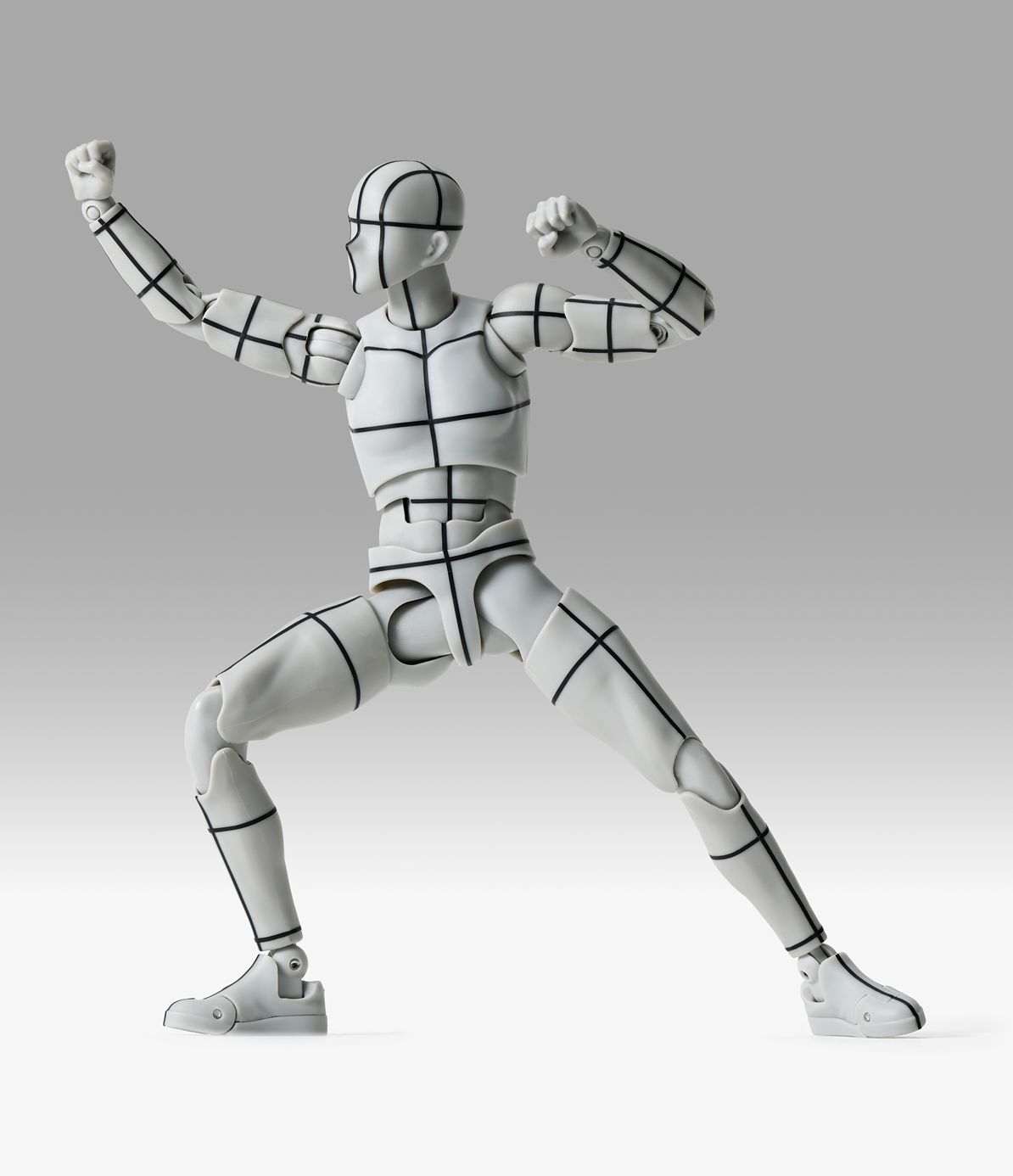 Body-kun -Sports- Edition -Wire Frame- (Gray Color Ver.) S.H.Figuarts
