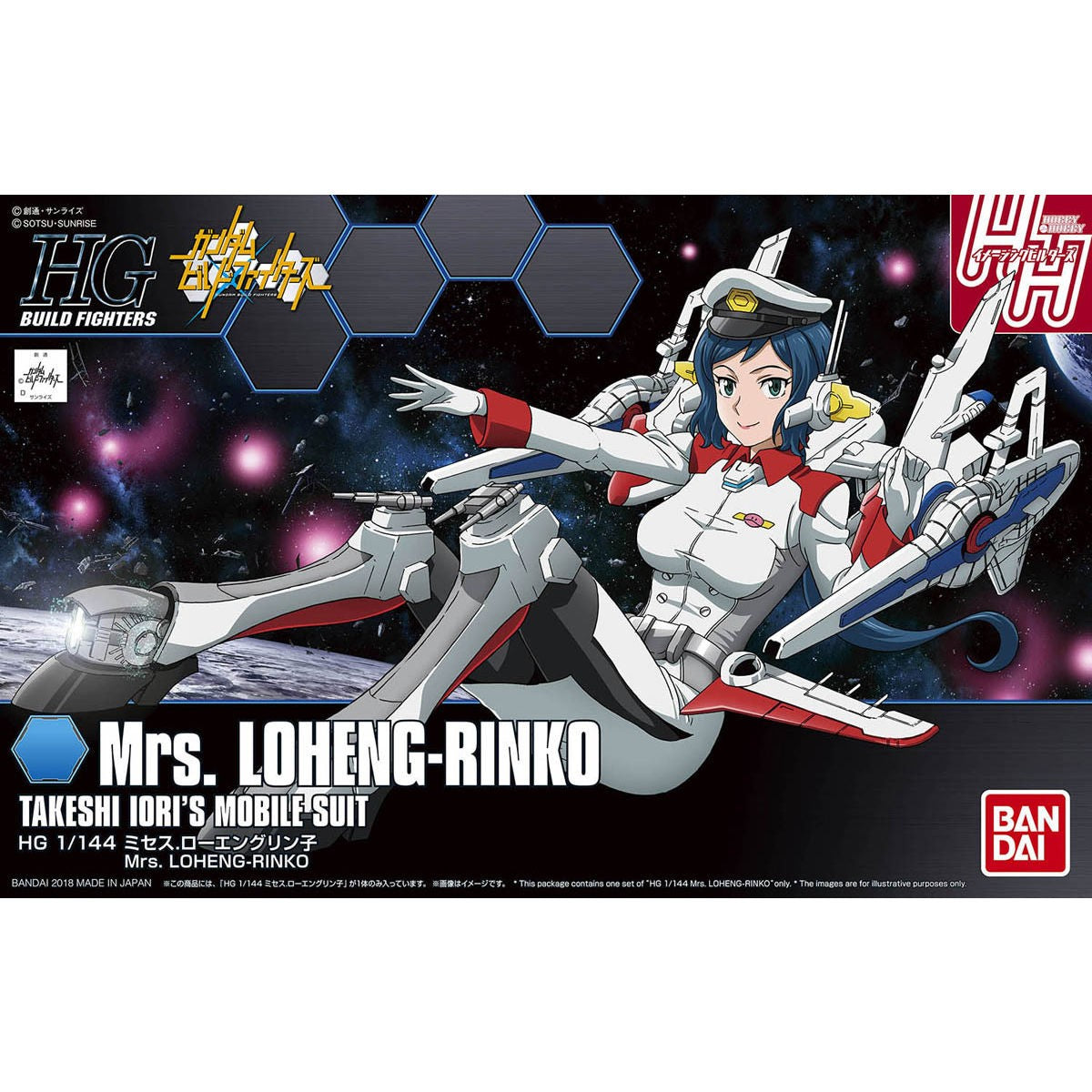 Gundam: Mrs. Loheng-Rinko HG Model