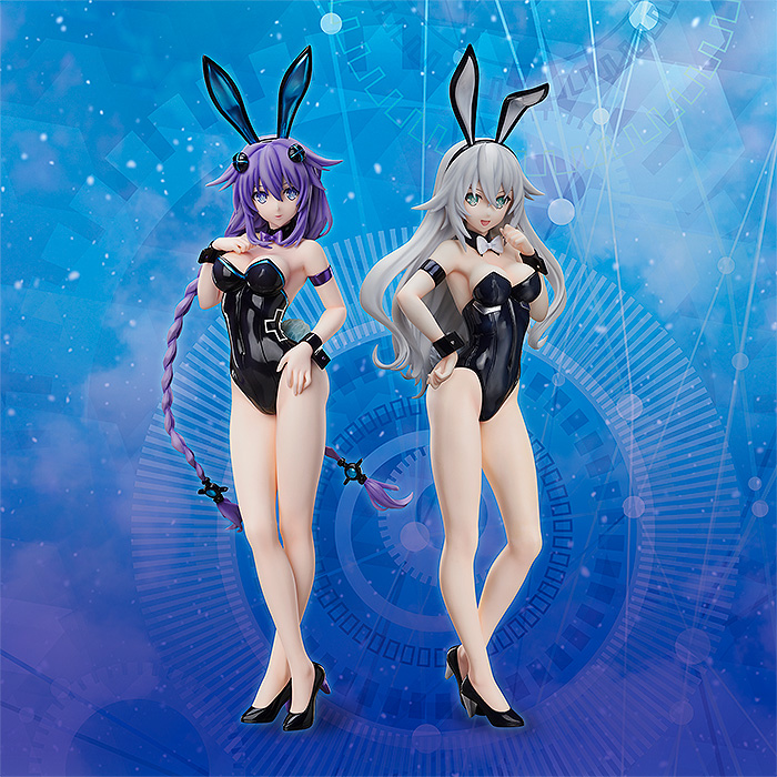 Hyperdimension Neptunia: Black Heart Bare Leg Bunny Ver. 1/4 Scale Figurine