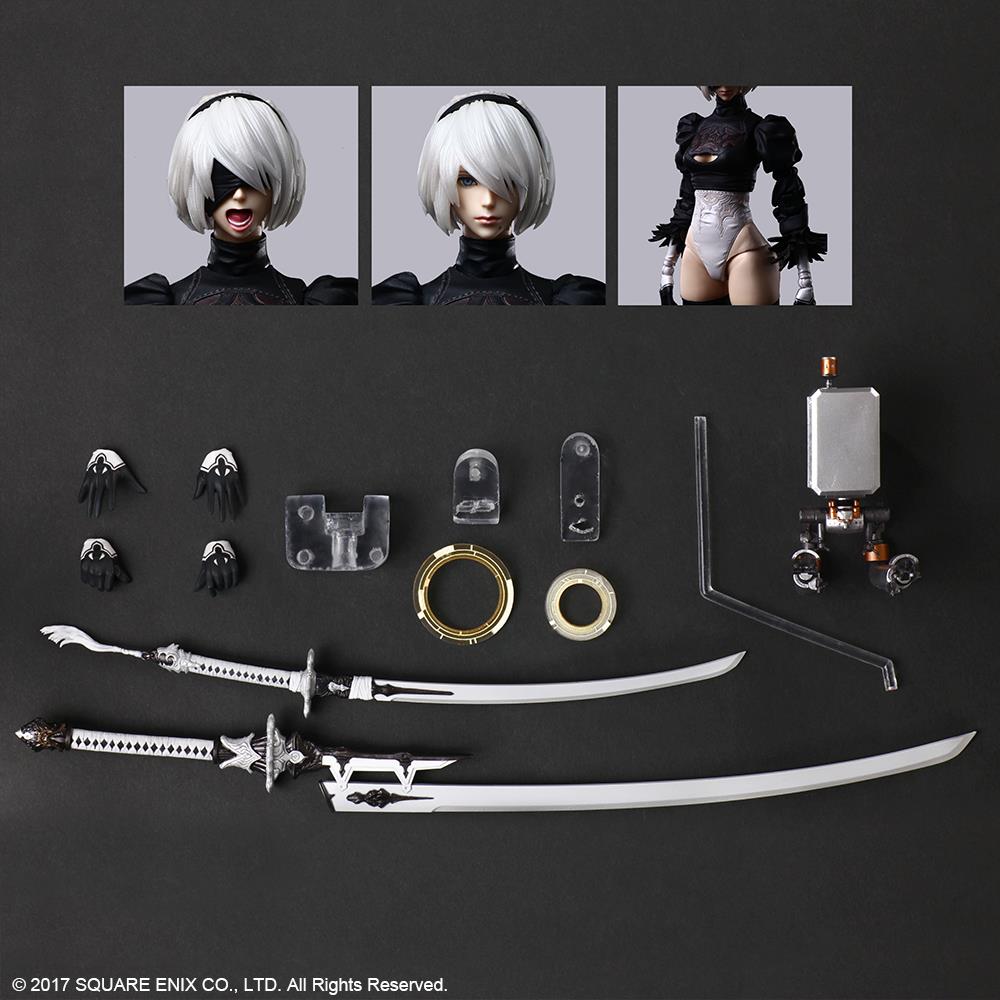 NieR: Automata: 2B Deluxe Play Arts Kai Action Figure