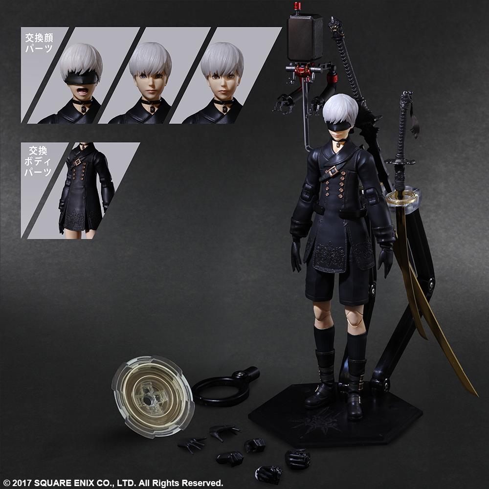 NieR: Automata: 9S Deluxe Play Arts Kai Action Figure