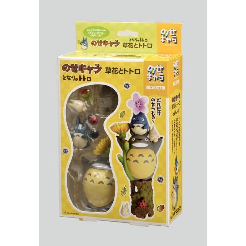 My Neighbour Totoro: Totoro Flower Nosechara Stacking Figure Set