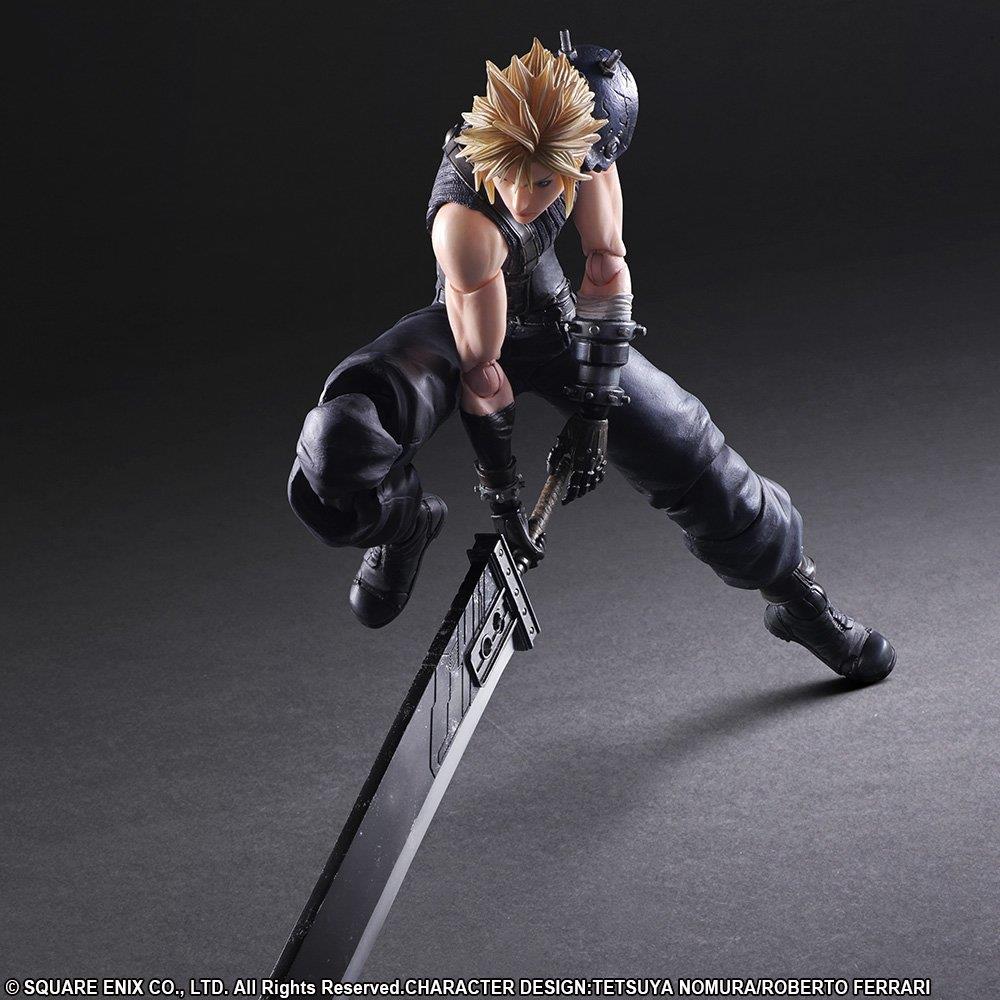 Final Fantasy VII Remake: Cloud Strife Play Arts -Kai- Action Figure