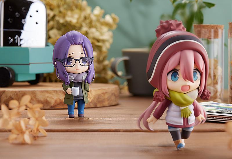 Laid-Back Camp: 1778 Sakura Kagamihara Nendoroid