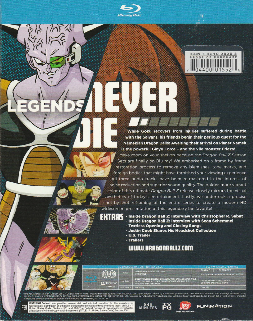 Dragonball Z Season 2 Blu-ray