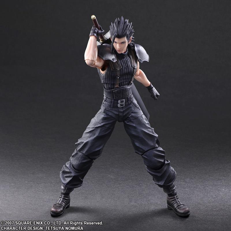 Crisis Core Final Fantasy VII: Zack Fair Play Arts -Kai- Action Figure