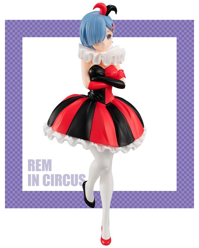 Re:Zero: Rem SSS In Circus Prize Figure
