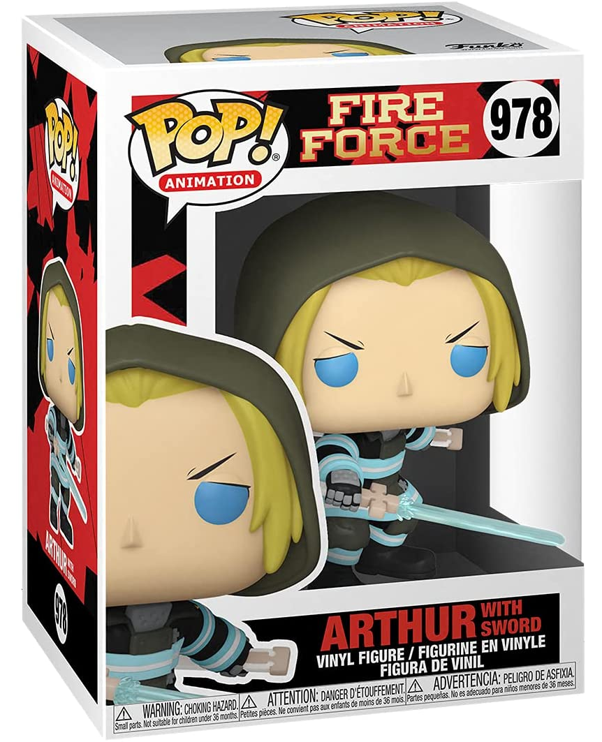Fire Force: Arthur w/ Sword POP! Vinyl (978)