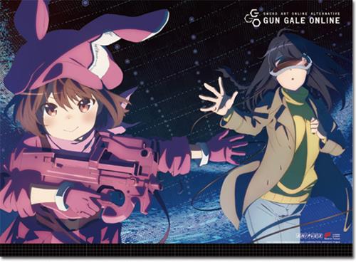 Sword Art Online: Gun Gale Online LLENN & Karen Wall Scroll