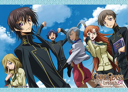 Code Geass: Lelouch School Group Wall Scroll