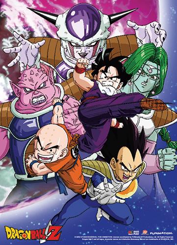 Dragon Ball Z: Group Shot Wall Scroll