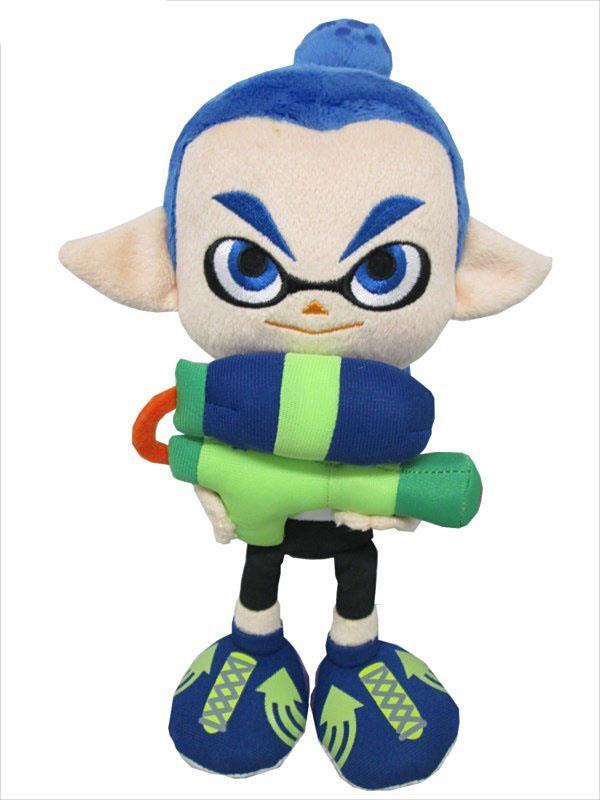Splatoon: Inkling Boy (Blue) 9" Plush