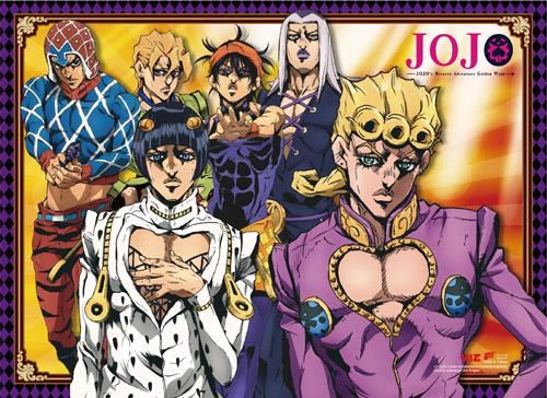 Jojo's Bizarre Adventure: Season 4 Group Wall Scroll