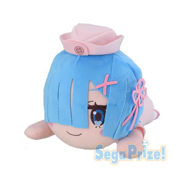 Re:Zero: Rem Angelic Nurse Nesoberi Laying Plush