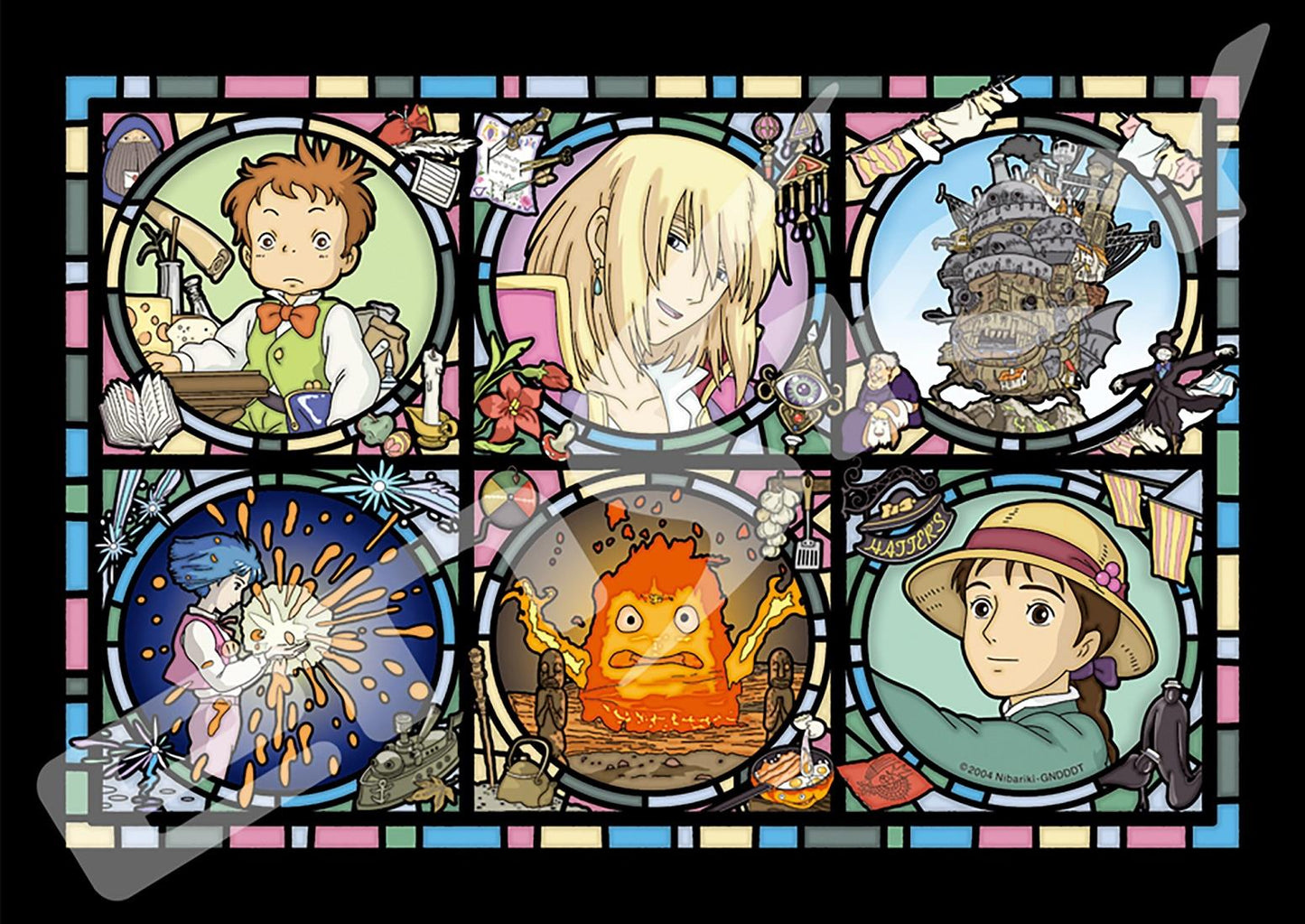 Howl's Moving Castle: 208-AC27 Magical Castle Artcrystal Puzzle