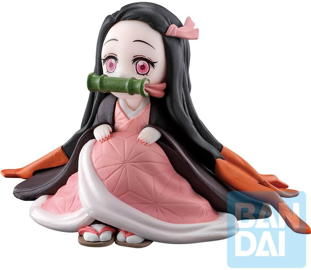 Demon Slayer: Nezuko Become Smaller -Shake the Sword Burn your Heart- Ichibansho Figure