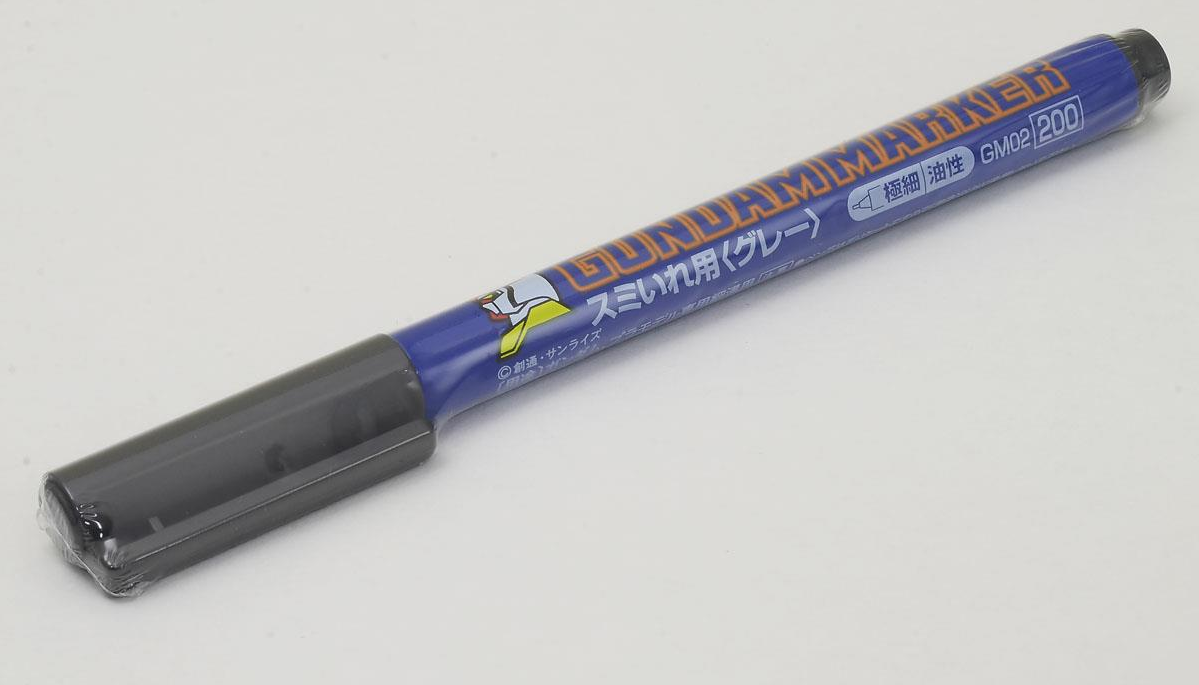 GM02 Grey Fine Tip Marker