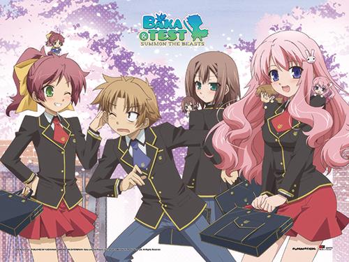 Baka & Test: Group Wall Scroll