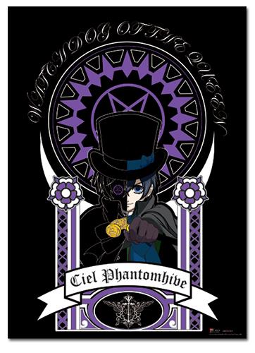 Black Butler: Ciel Art Nouveau Wall Scroll