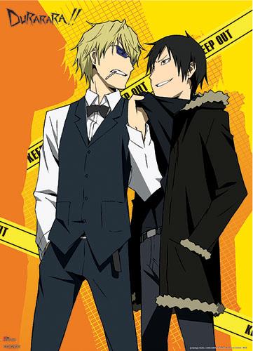 Durarara!!: Izaya vs. Shizuo Wall Scroll