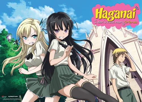 Haganai: Group Angry Wall Scroll