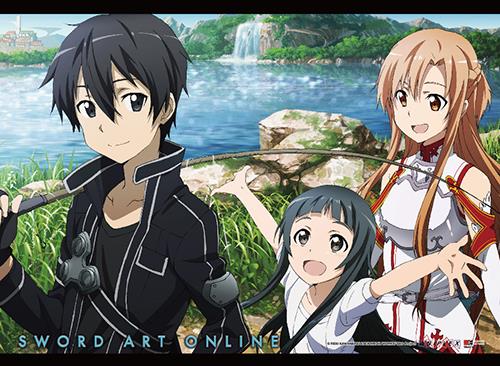 Sword Art Online: Family Fishing Trip Wall Scroll