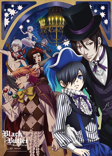 Black Butler Book of Circus: Key Art Wall Scroll