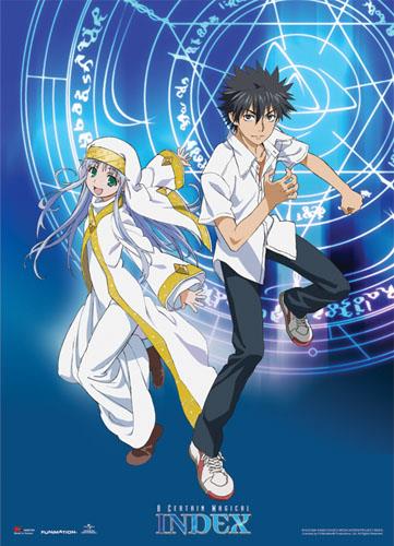Certain Magical Index: Index & Touma Wall Scroll