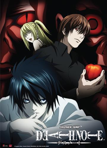 Death Note: L, Light & Misa Wall Scroll