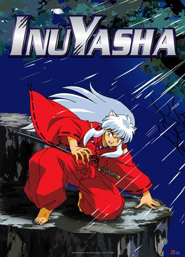 Inuyasha: Inuyasha Crouching Night Wall Scroll