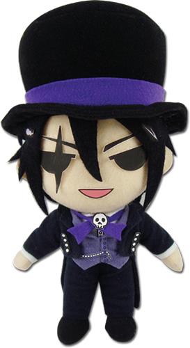 Black Butler: Book of Circus Sebastian (Black) 8" Plush