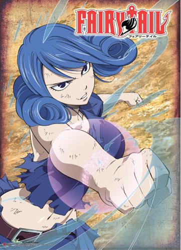 Fairy Tail: Juvia Attacks Wall Scroll