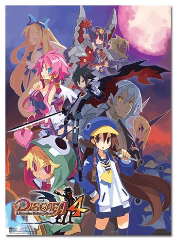 Disgaea 4: Key Art Wall Scroll