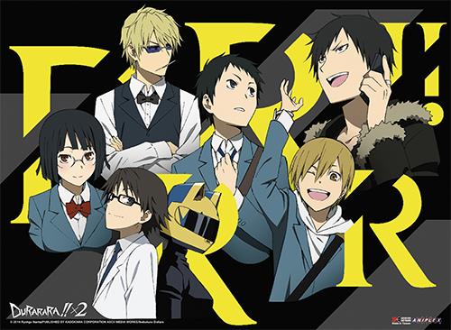 Durarara!!x2: Group Wall Scroll