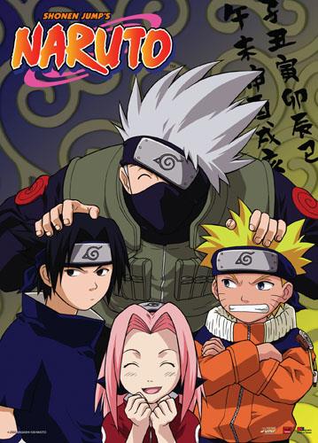 Naruto: Team 7 Photo Wall Scroll