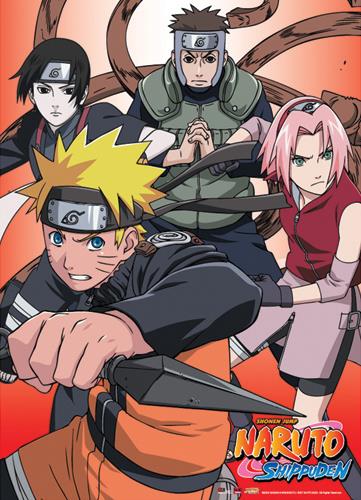 Naruto Shippuden: Team Yamato Wall Scroll