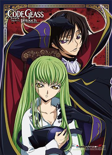 Code Geass: Lelouch & CC Wall Scroll