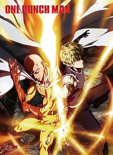 One Punch Man: Saitama & Genos Wall Scroll