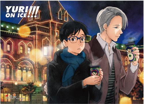 Yuri!!! on Ice: Victor & Yuri Wall Scroll