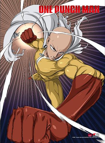 One Punch Man: Saitama Punch Premium Wall Scroll