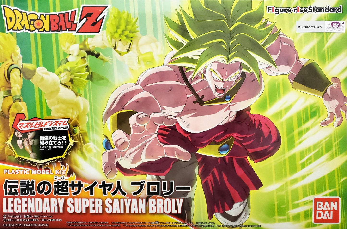 Dragon Ball Z: Legendary Super Saiyan Broly Figure-Rise Standard Model