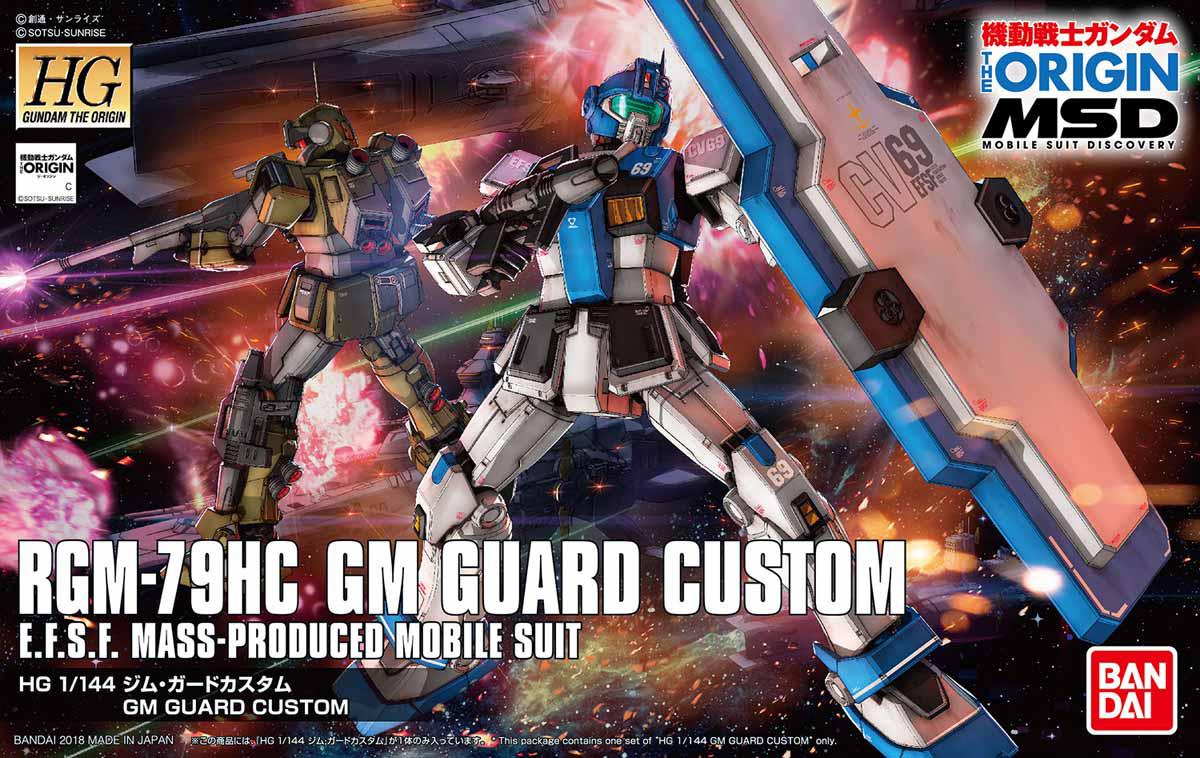 Gundam: GM Guard Custom HG Model