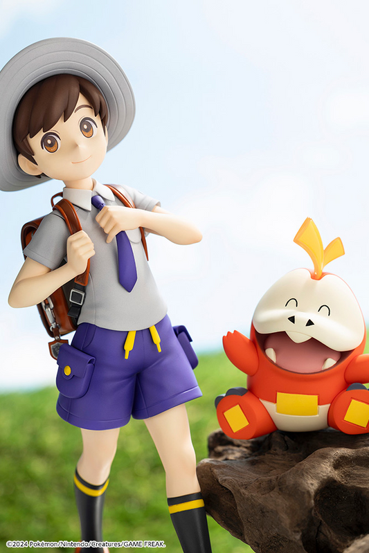Pokemon: Florian with Fuecoco ARTFX J 1/8 Scale Figurine