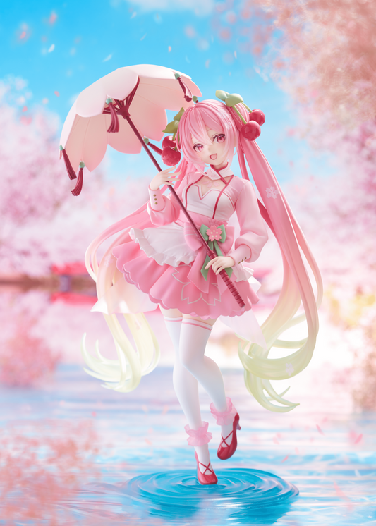 Vocaloid: Sakura Miku AMP+ Sakura Dress Ver. Prize Figure