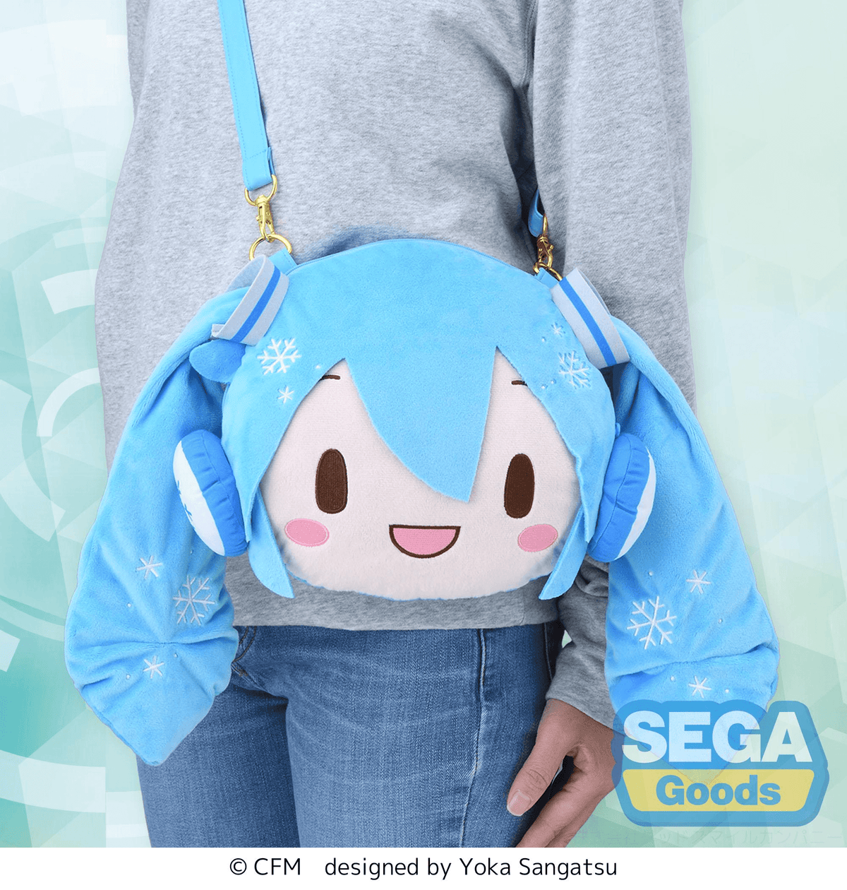 Vocaloid: Snow Miku -Fuwa Petit- Shoulder Bag