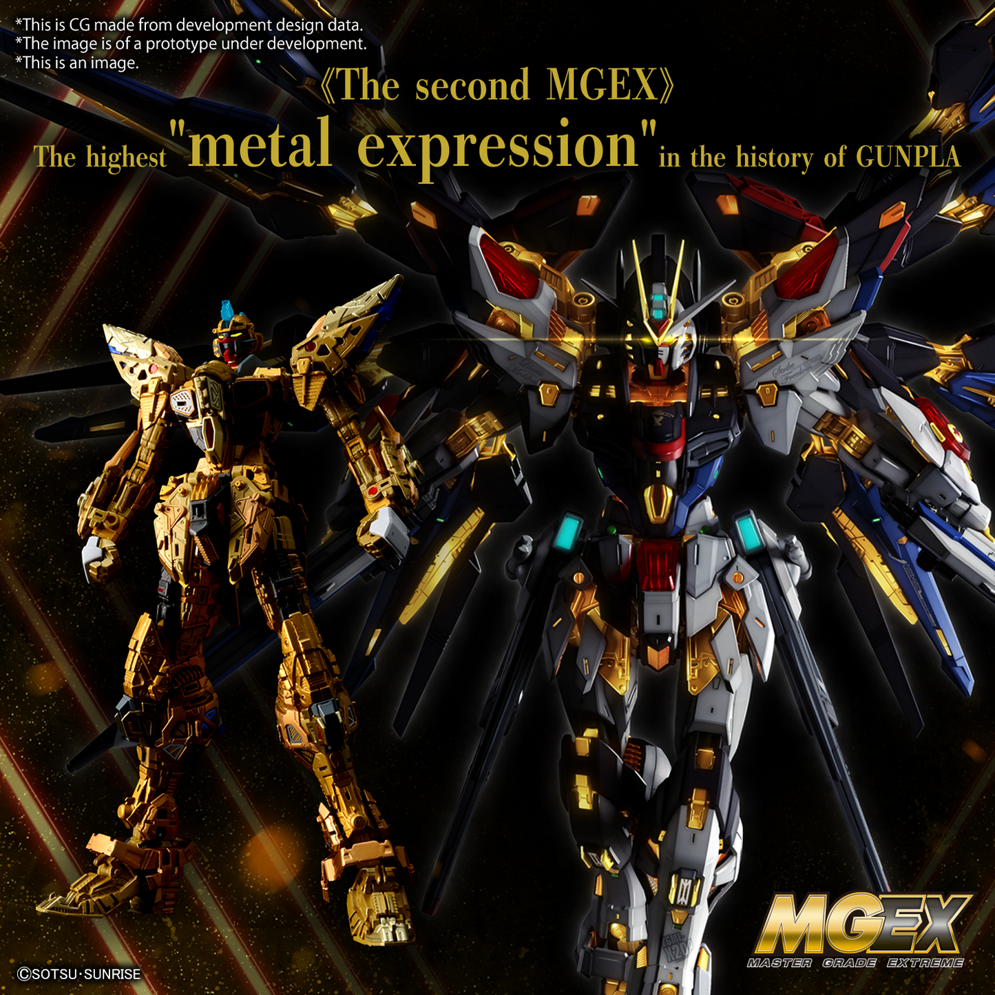 Gundam: Strike Freedom MGEX Model