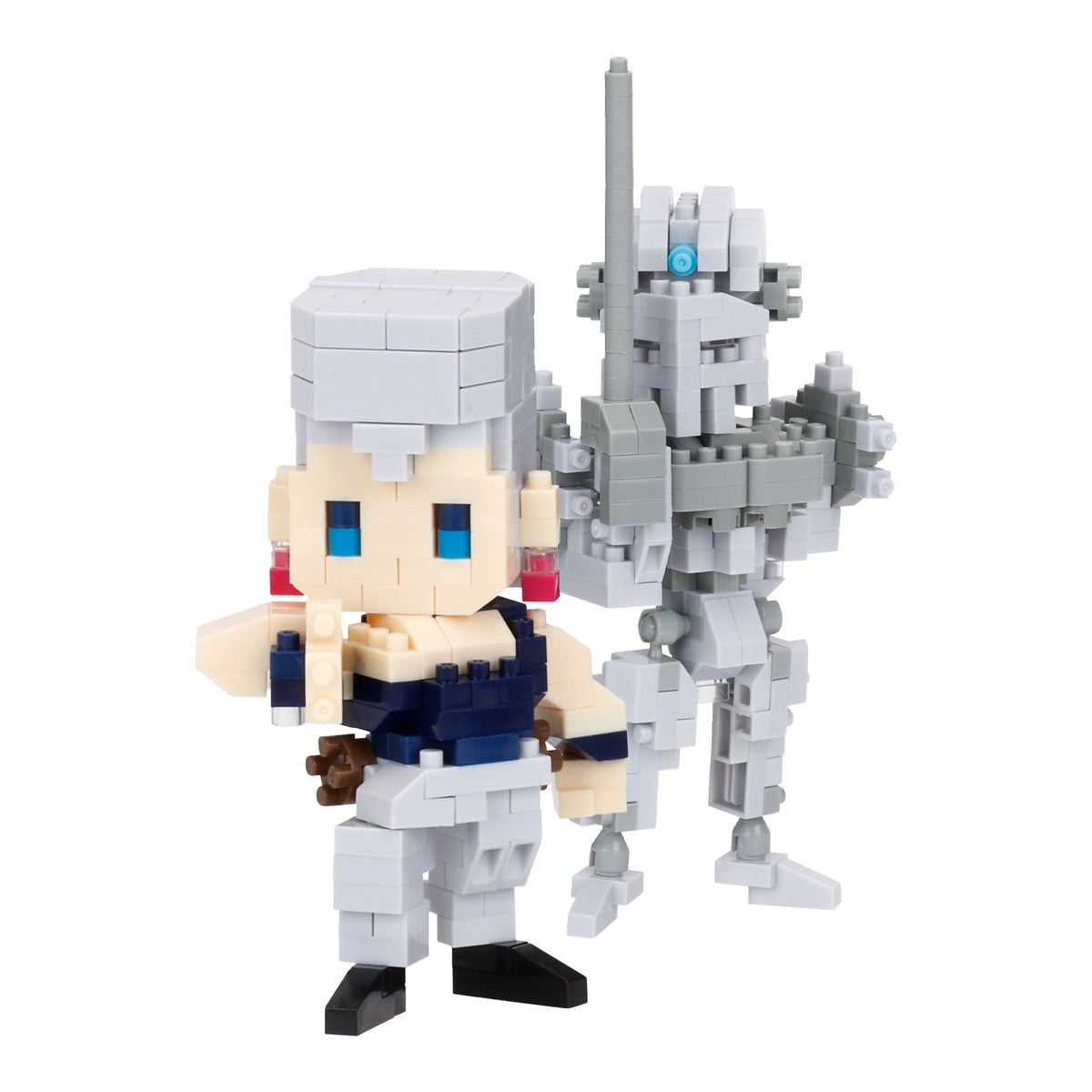 Jojo's Bizarre Adventure: Jean Pierre Polnareff & Silver Chariot Nanoblock